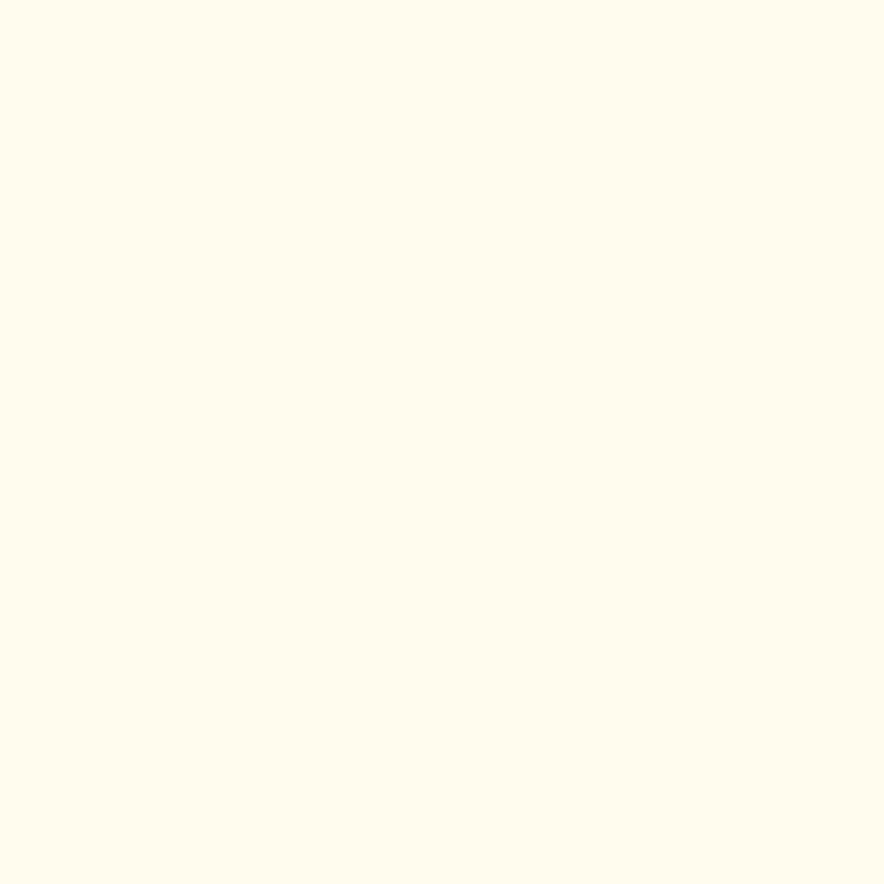 Colour swatch – Paper Cream (#FFFCEE)